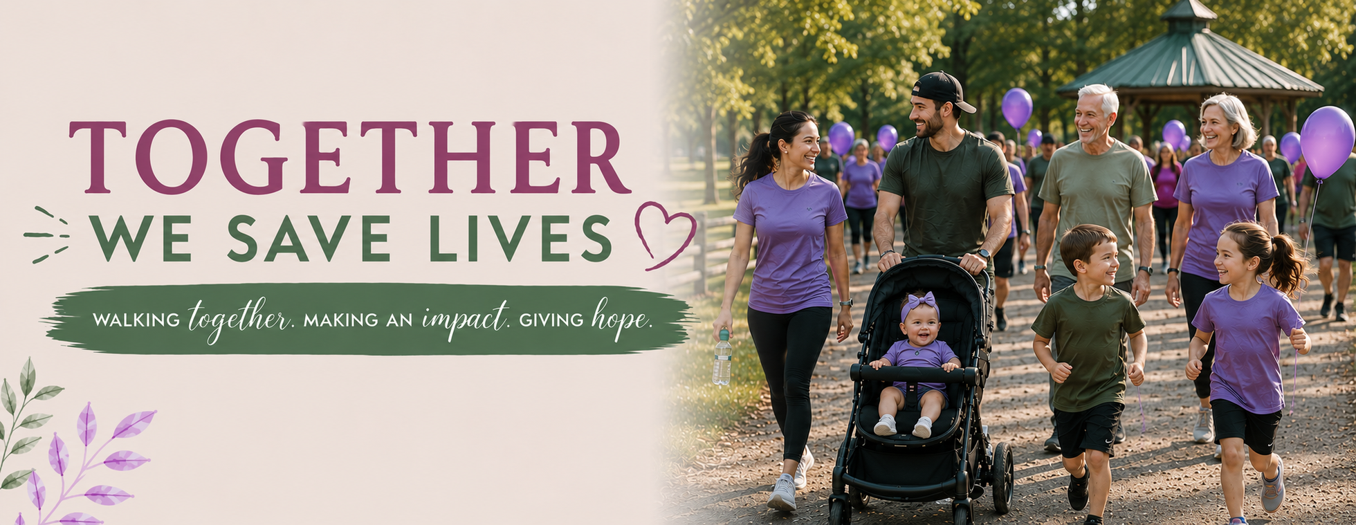 Strides of Hope - Together We Save Lives